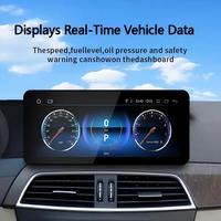 Pantalla Táctil Android de 12.3 Pulgadas 1920*720p con GPS y Carplay para Mercedes-Benz GLE W166 2015-2020, Pantalla Multimedia para el Tablero