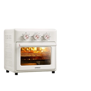 Friteuse à air chaud super chauffante 4,5 L grande capacité 1600 W blanche en acier inoxydable avec écran tactile pour la cuisson domestique – Offre spéciale - Product Image 1