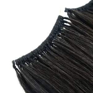 The new fashion virgin human hair extension product 8''-30'' wholesale vendor no tip hair extension wigs