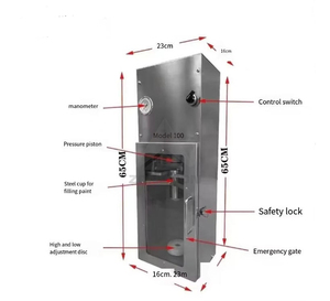 Machine de remplissage pneumatique <span class=keywords><strong>portable</strong></span> pour peinture en aérosol, type 200, équipement de recharge pour aérosols, pour la peinture en auto-peinture - Product Image 3