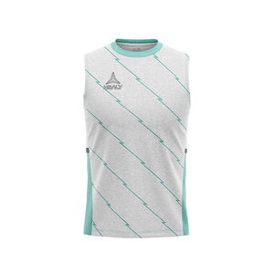 Gilet d'entraînement de football personnalisé HEALY, adapté pour un uniforme de football rétro sans manches en polyester à séchage rapide. - Product Image 1