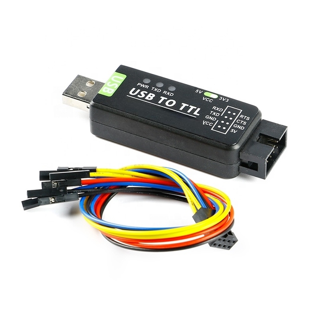 Industrial USB to Serial UART Adapter FT232RL Serial to USB USB to TTL Adapter Port Module with Housing