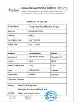 Extrait de placenta de cheval HALAL en poudre, placenta de cheval lyophilisé en poudre