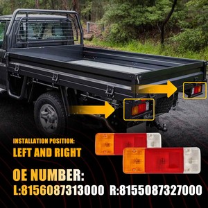 Par de Luces Traseras para Auxito Hilux Ute Tray Landcruiser Serie 70 75 78 79 - Product Image 4