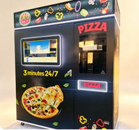Adaptateur de tension large pour distributeur automatique de pizzas à usage extérieur et à déploiement sur site