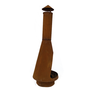 Brasero de jardin en acier <span class=keywords><strong>Corten</strong></span> de qualité supérieure, design cheminée durable - Product Image 4