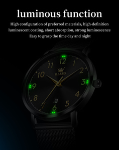   Reloj de Pulsera Digital para Hombre, con Logotipo Personalizado 5653, Nuevo, de Lujo, a la Moda, Resistente al Agua, Informal, con Correa de Malla de Acero Inoxidable - Product Image 4