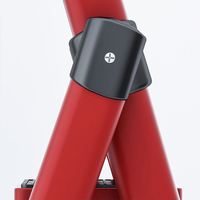 Mini échelle pliante en métal Portable escabeau en acier pliable pour la maison atelier intérieur escalier entrepôt extérieur supermarché