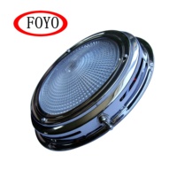 Lampe de plafond marine à dôme ventilé FOYO en acier inoxydable 304, éclairage intérieur étanche pour bateau/yacht/kayak/accessoires de bateau