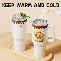 Gobelet 40Oz ODM en acier inoxydable isolé Tarvel Cup Outdoor Gym Water Bottle Leakproof Lid Flask Mug Sports Coffee Cup