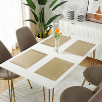 Nouveauté TUOTU : Sets de table en PVC 30x45cm, haute qualité, motifs complexes, multicolores, résistants à la chaleur, écologiques et durables – Vente directe usine