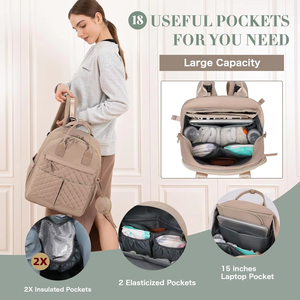 Grande impermeabile e resistente borsa comoda per neonati <span class=keywords><strong>zaino</strong></span> per <span class=keywords><strong>bambina</strong></span> - Product Image 5