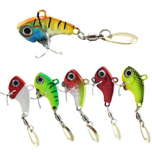 Señuelo Metálico VIB de la Tercera Generación, Modelo Small Cyclone, con Rotación y Vibración, para Pesca en Agua Dulce - Product Image 1