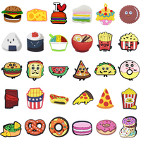 2024 Neuheiten Luxus Designer PVC Charms Soft Clog Schuh dekorationen mit Schnalle Zubehör Custom Cartoon Schuh Charm Bulk