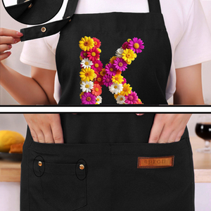 最佳价值来源低最小起订量防水聚围裙花卉英语学校食堂大学宿舍餐车定制图案 - Product Image 5