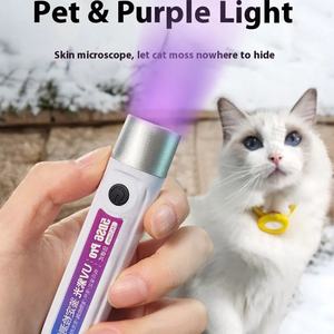 Linterna UV 365nm Mini cuerpo ABS Lámpara LED recargable por USB ROHS Certificado Money Ore Cat Tinea Inspección Tipo <span class=keywords><strong>de</strong></span> batería AA - Product Image 3