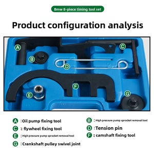 Kit d'outils <span class=keywords><strong>de</strong></span> <span class=keywords><strong>calage</strong></span> moteur CIHOO <span class=keywords><strong>N47</strong></span> N47S N57 pour 2.0L 3.0L, jeu <span class=keywords><strong>de</strong></span> blocage d'arbre à cames et <span class=keywords><strong>de</strong></span> vilebrequin en acier à haute teneur en carbone, garantie 1 an - Product Image 2