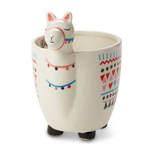 Tasses à café en forme d'alpaga avec des motifs imprimés à la main - Product Image 3