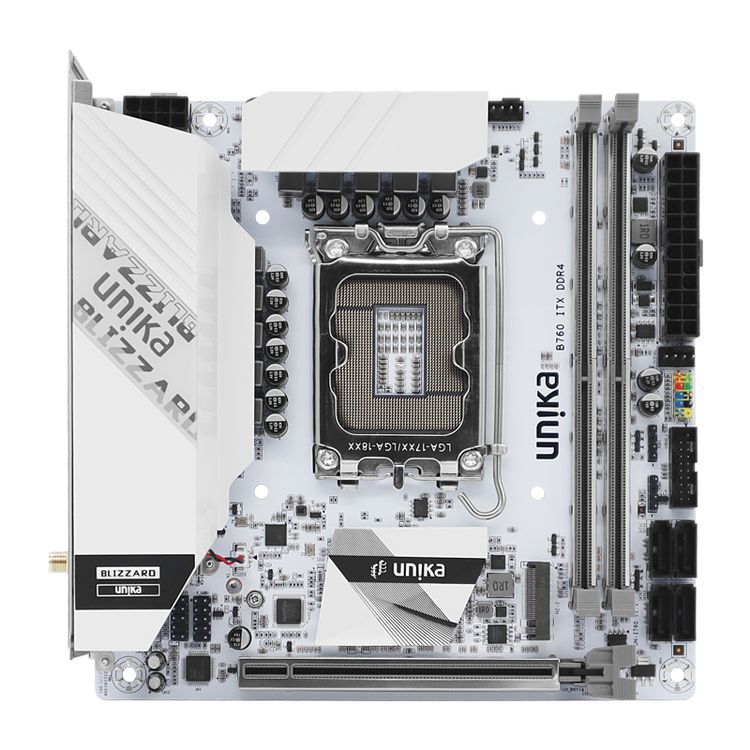 UNIKA B760 ITX DDR4 Motherboard for Intel LGA1700 CPUs - Factory