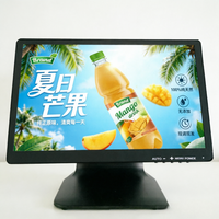 Écran tactile POS 15,6 pouces HD LED rétroéclairé capacitif pour Windows, Android, iOS