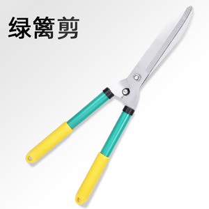 Green Smooth Hedge <b>Shears</b> 45-60 Cm Stainless Steel Straight Blade Manual Garden Trim <b>Tool</b> - Product Image 1