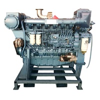 Moteur Weichai WP13C 450HP 500HP Moteur diesel marin intégré