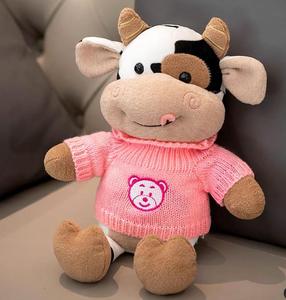 <span class=keywords><strong>Peluche</strong></span> <span class=keywords><strong>de</strong></span> Vaca Pequeña con Logotipo Personalizado, <span class=keywords><strong>Peluche</strong></span> <span class=keywords><strong>de</strong></span> Vaca Adorable, Animales <span class=keywords><strong>de</strong></span> <span class=keywords><strong>Peluche</strong></span> Suaves y Acurrucables, Mochila con Logotipo <span class=keywords><strong>de</strong></span> Camiseta <span class=keywords><strong>de</strong></span> Vaca para Niños - Product Image 1