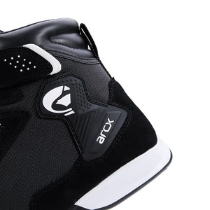 Stivali da Moto ARCX in Pelle Scamosciata con Protezione ESA, Bottone Rotante <span class=keywords><strong>ATOP</strong></span> Regolabile, Stivali da Corsa per Uomo - Product Image 4