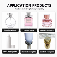 Presse manuelle de capsulage pour flacons de parfum, idéale pour les échantillons de parfum capillaires et les flacons d'huile de CBD – Machine à sertir les parfums
