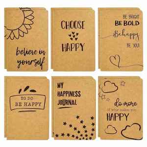 Journals Bulk Loose-<b>Leaf</b> Magnetic Leather Cover A5 A6 Kraft <b>Paper</b> Notebooks School Supplies - Product Image 2