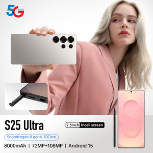 New S25 siêu 5g điện thoại thông minh 7 inch toàn màn hình 120Hz Tốc độ làm mới <span class=keywords><strong>16GB</strong></span> <span class=keywords><strong>Ram</strong></span> mặt ID toàn cầu phiên bản mở khóa Android điện thoại di động - Product Image 4