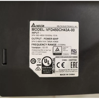 Nouvel onduleur de fréquence Delta VFD450CH43A-00 VFD CH2000 45kW 60HP 460V triphasé pour moteur industriel à forte charge