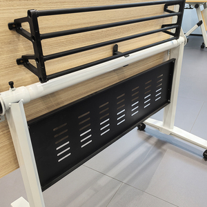 Bàn văn phòng có thể gập lại có thể điều chỉnh bàn hội nghị Gỗ Hiện Đại trường đào tạo phiên thương mại sử dụng bàn văn phòng mô-đun - Product Image 5