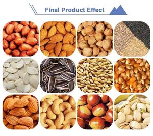 <span class=keywords><strong>Machine</strong></span> de torréfaction d'arachides avec tamis <span class=keywords><strong>à</strong></span> mailles, graines de citrouille, sésame, <span class=keywords><strong>grain</strong></span> d'orge, torréfacteur, lot, équipement de torréfaction de noix - Product Image 5