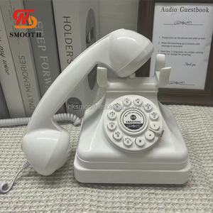 Smooth Recording Rotary Phone Audio Guest Book Phone <b>Wedding</b> Rotary Phone <b>Wedding</b> Message Recording Retro Audio Guestbook - Product Image 4