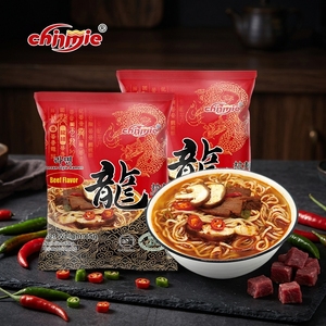 Nouilles Ramen Instantanées au <span class=keywords><strong>Bœuf</strong></span> Chinois Certifiées Halal de Qualité Supérieure, Fabricant OEM, Vente en Gros - Product Image 1