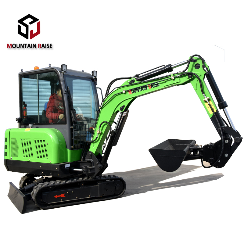 Небольшая копающая машина, 2,2-тонный мини-фермерский экскаватор