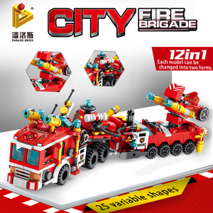 PANLOSBRICK 633009 Militärische Stadt Veränderbare Serie Waffen-Bausteine Ferien-Jungen-Spielzeug Geburtstagsgeschenke - Product Image 2