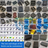 Machine à fabriquer des blocs creux en béton à moteur diesel semi-automatique à vendre aux États-Unis