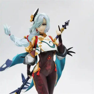 30CM <strong>Genshin</strong> <strong>Impact</strong> Character <strong>Shenhe</strong> Cosplay Model Collection PVC Anime Action Figures Decoration Girl Gift - Product Image 4