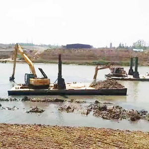 Plataforma Modular <span class=keywords><strong>Flotante</strong></span> para Excavadora de Servicio Pesado Fabricada en China - Product Image 5