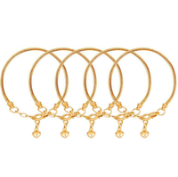 Bracelet à breloques en or plaqué or pour femme, chaîne serpent réglable, livraison gratuite