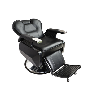 Fauteuil de barbier robuste conçu pour durer dans les salons très fréquentés, avec repose-pieds pour un confort accru pour vos clients - Product Image 6