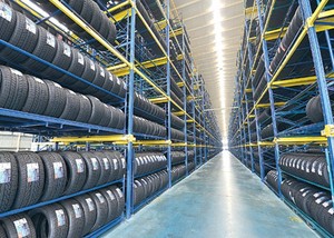 Eyda Hoge Kwaliteit 5-laags Staalversterkt Poedercoating Corrosiebestendig Garage Bandenrek Verticale Organisatie Gereedschapsrek - Product Image 4