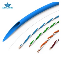Cable de Red UTP Cat5e del Fabricante con Conductor OFC y Revestimiento de PVC - Temperatura Nominal de -40°C a +70°C, Buena Calidad