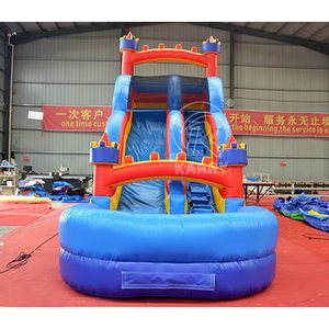 Tobogán de agua inflable comercial Combo Party Bounce House Castillo hinchable inflable para niños - Product Image 5