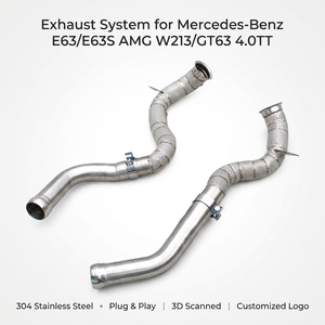 ท่อไอเสีย OEM Boska พร้อมส่ง สำหรับ Mercedes-Benz E63/E63S AMG W213/GT63 4.0TT ระบบไอเสียสแตนเลสแบบไหลอิสระ - Product Image 1