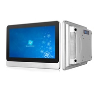 Dar çerçeve endüstriyel 10.1 inç LCD monitör kapasitif dokunmatik ekran ahududu Pi uyumlu