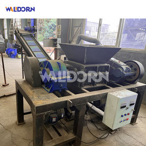 เครื่องย่อยแบบสองเพลาประหยัดพลังงาน มอเตอร์ทองแดง ขับเคลื่อนด้วยเกียร์ ใช้พลังงานต่ำต่อตัน สำหรับอลูมิเนียมอัลลอย - Product Image 6