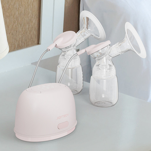 Produttore nuovo arrivo lampada da comodino a mani libere tiralatte elettrico portatile pompa per latte in Silicone integrata per le donne - Product Image 2